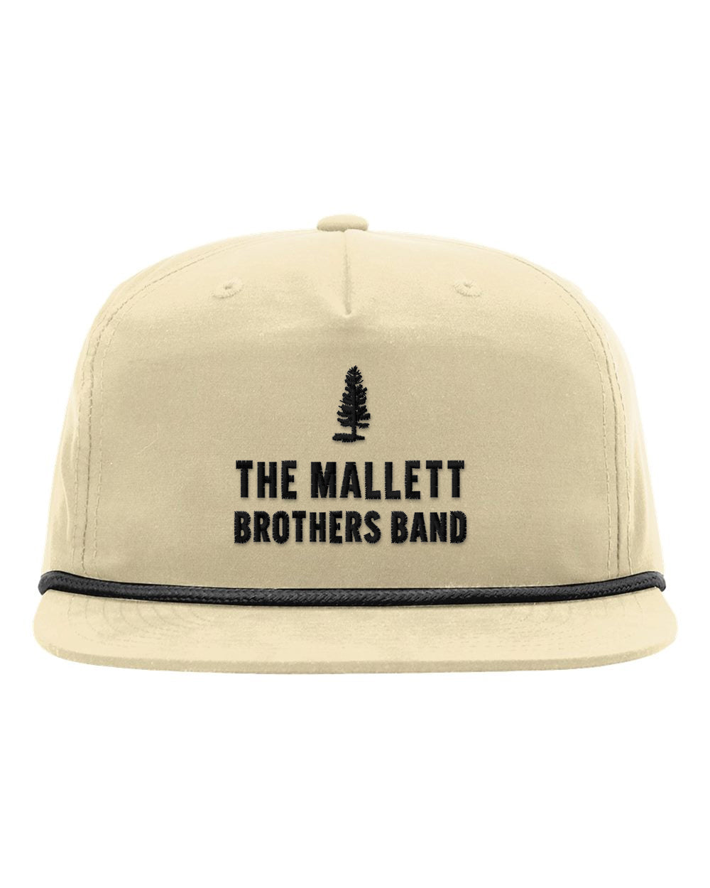 The Mallett Brothers Band embroidered rope hat - Birch/Black