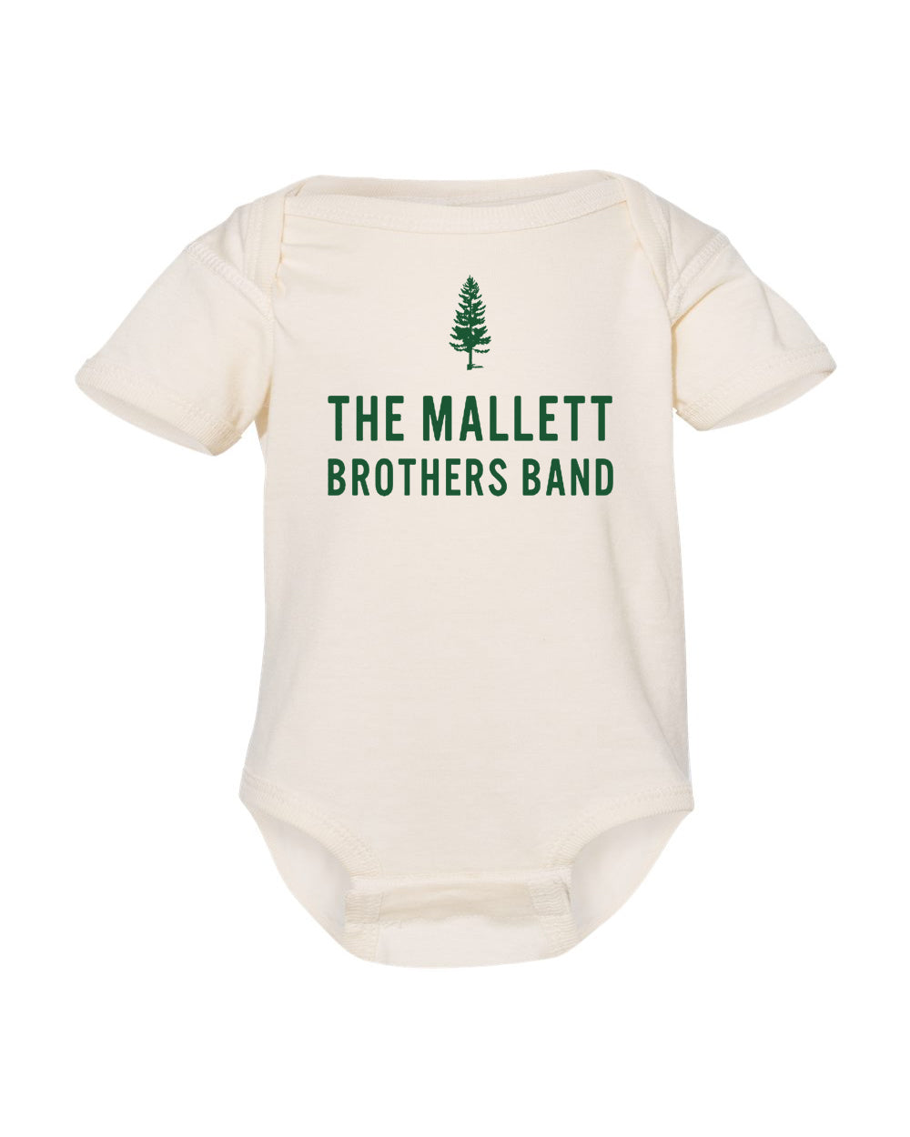 The Mallett Brothers Band Pine Tree Onesie - 12M