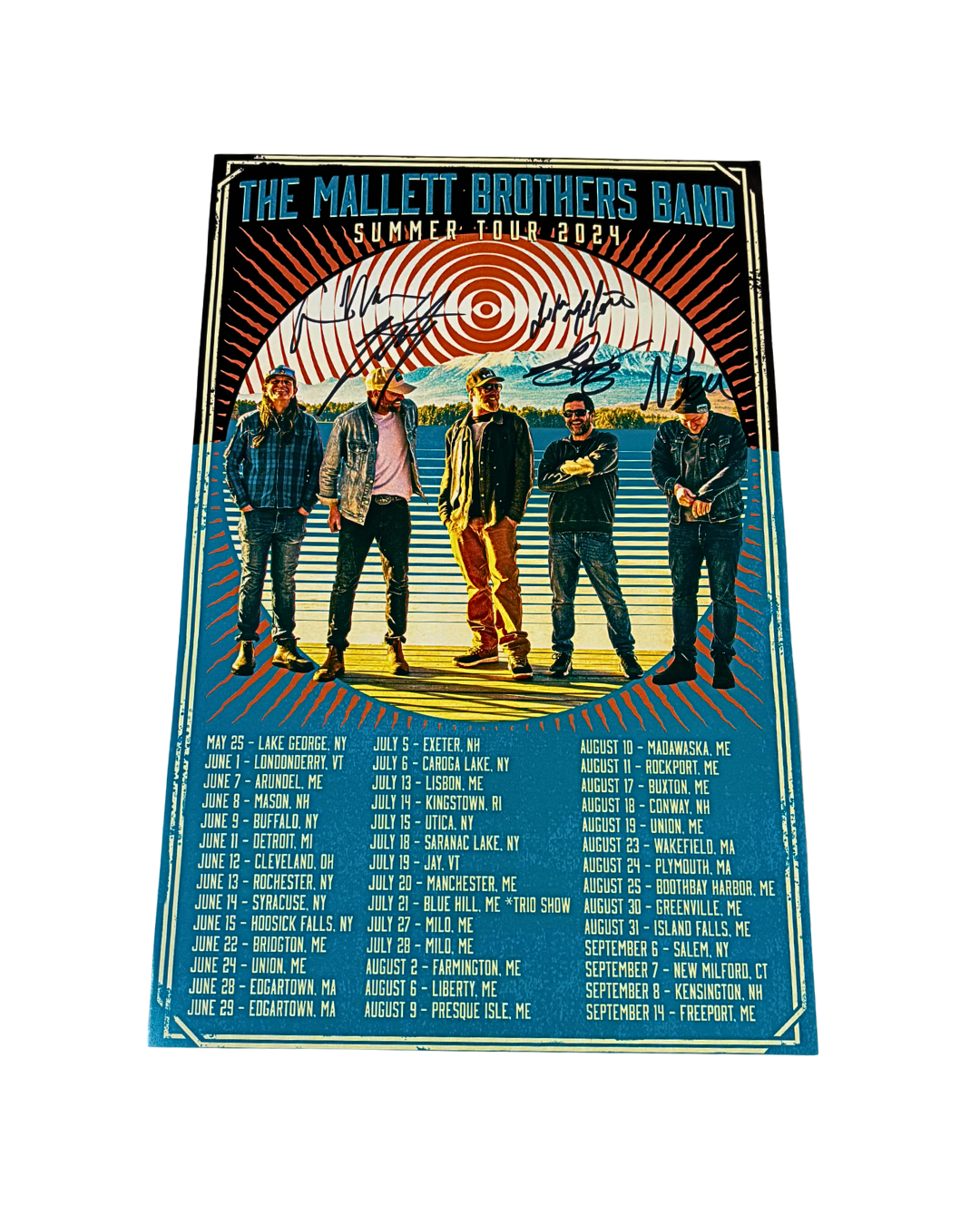 Summer Tour 2024 Poster