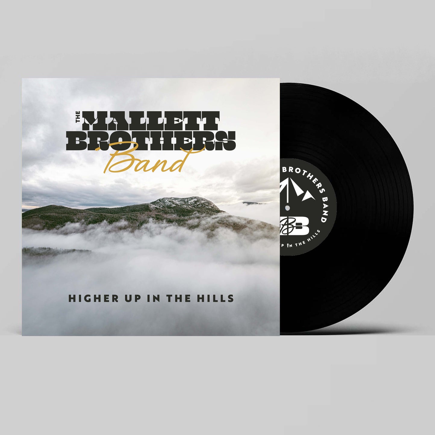 The Mallett Brothers Band - "Higher Up In the Hills" Vinyl LP Double Record