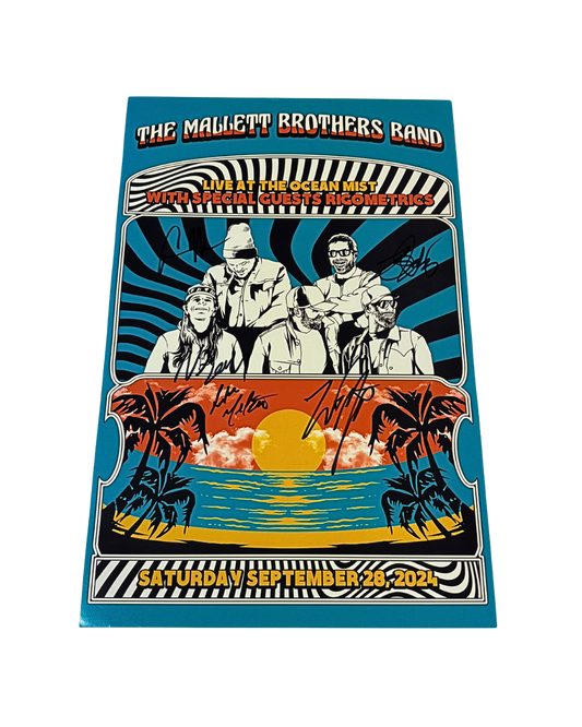 Ocean Mist Beach Poster