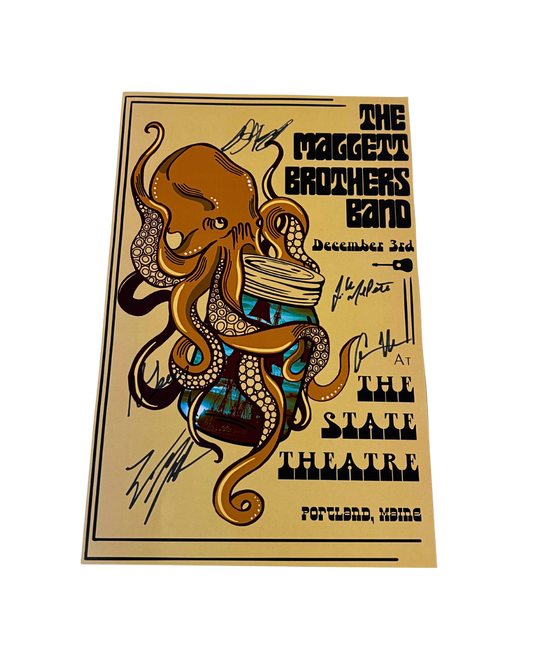 State Theater Octopus Poster