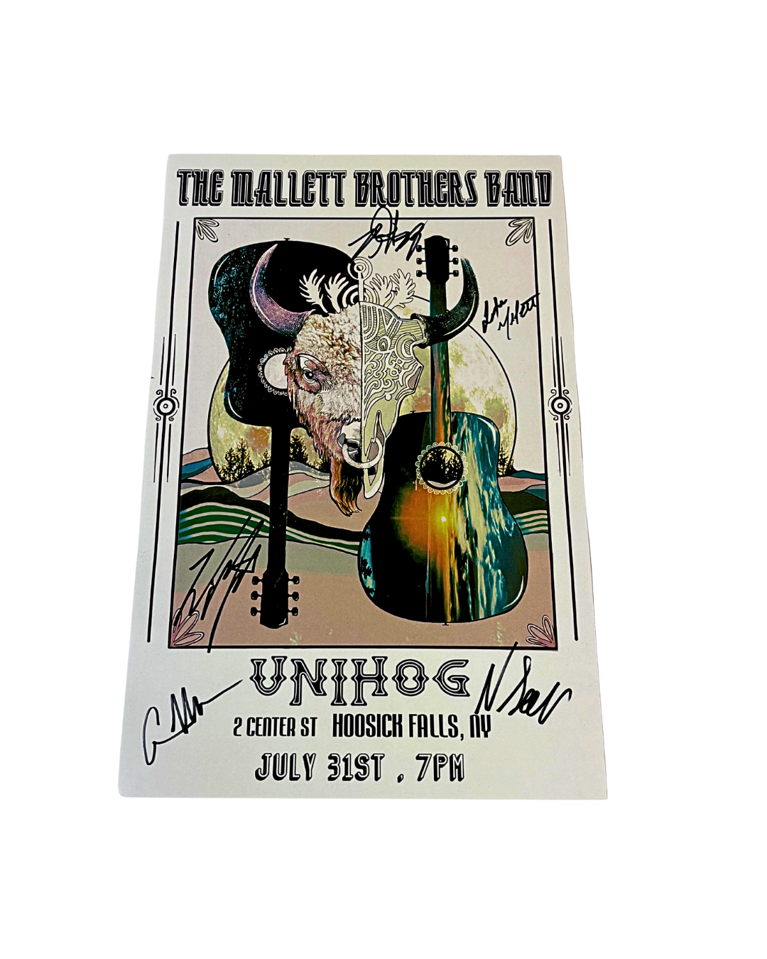 Unihog Skull Poster