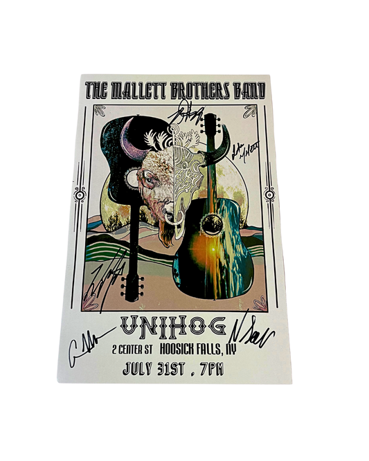 Unihog Skull Poster